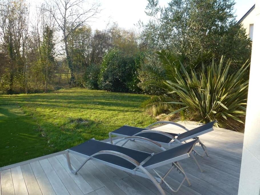 Villa La Salamandre - Jullouville Exteriör bild